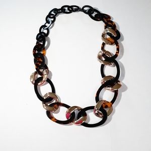 Arcylic Link Necklace